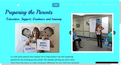 Desktop Screenshot of preparingtheparents.com